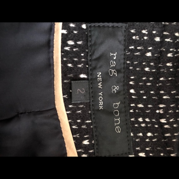 Rag And Bone Button Down Wool Jacket Size 2 - Picture 4 of 5